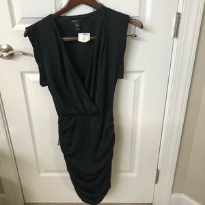 New With Tags Mango Little Black Dress With Belt